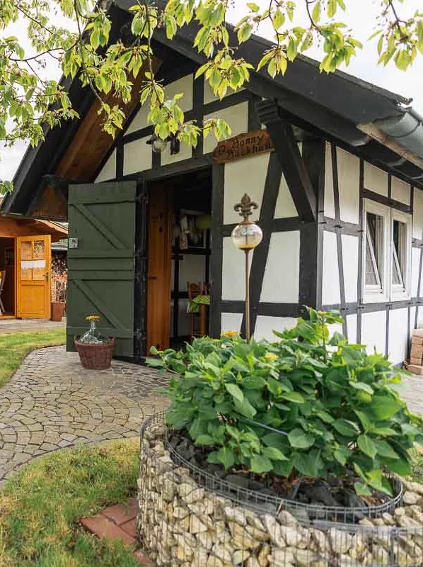 Fachwerkhaus mit Garten einer vermittelten Immobilie in Minden